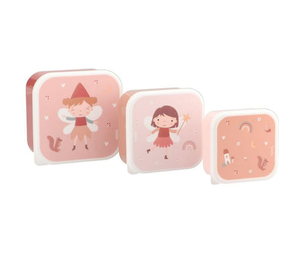 Tutete Set 3 Daisy Lunch Boxes | Wild Fairies