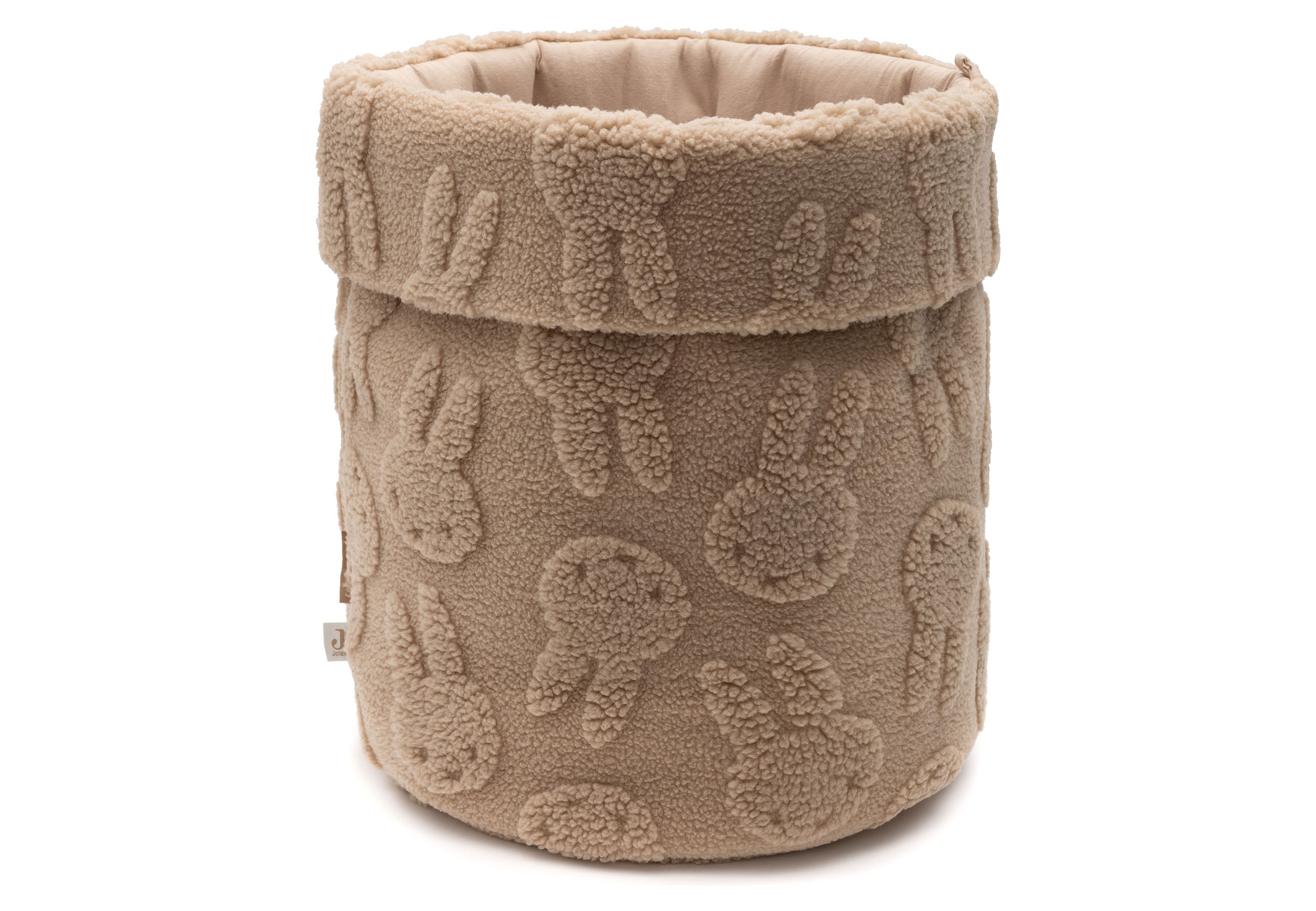 Jollein Storage Basket Miffy Jacquard Teddy | Biscuit