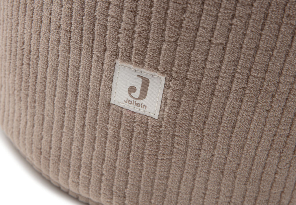 Jollein Storage Basket Cloudy Rib | Milky Coffee