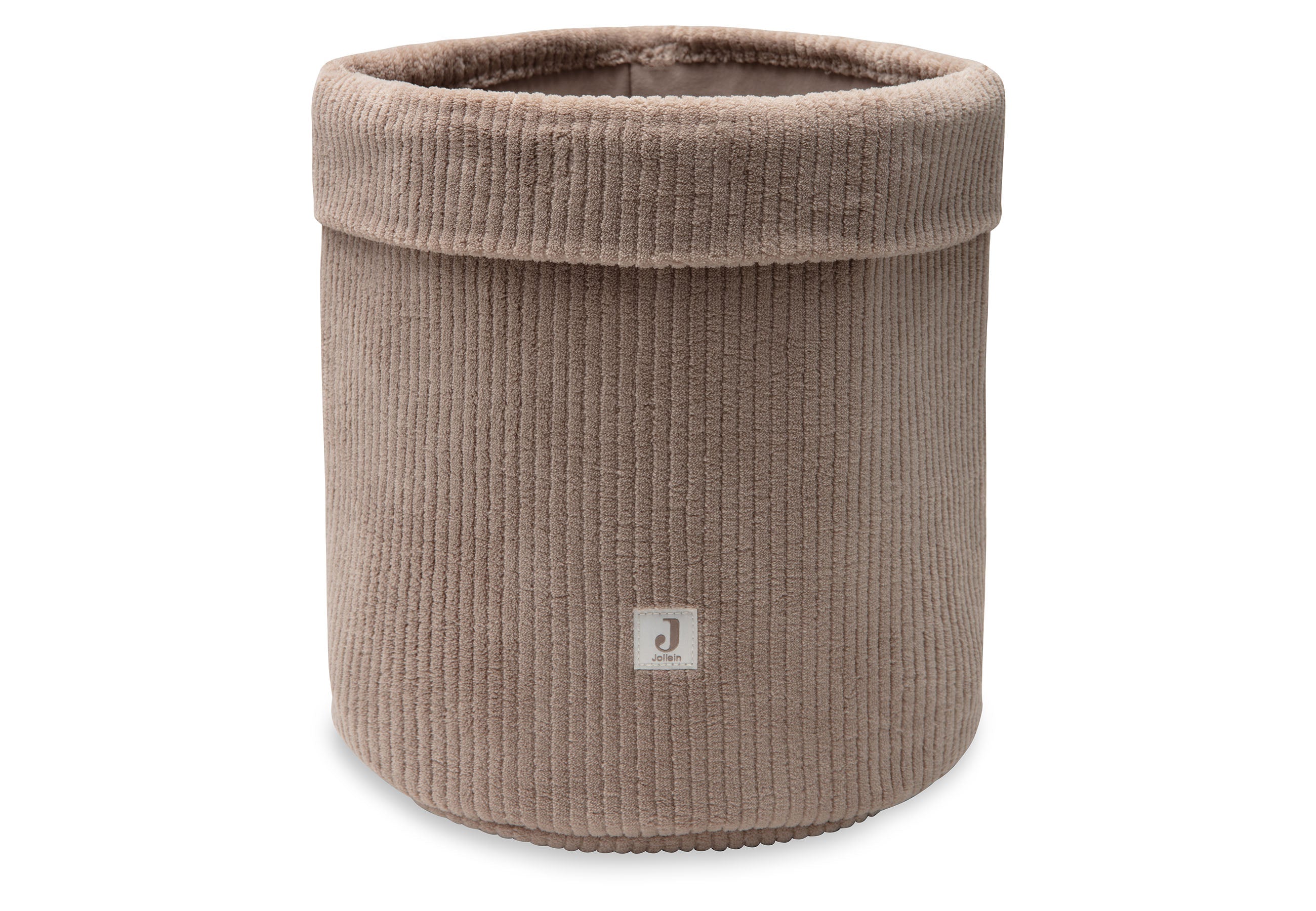 Jollein Storage Basket Cloudy Rib | Milky Coffee