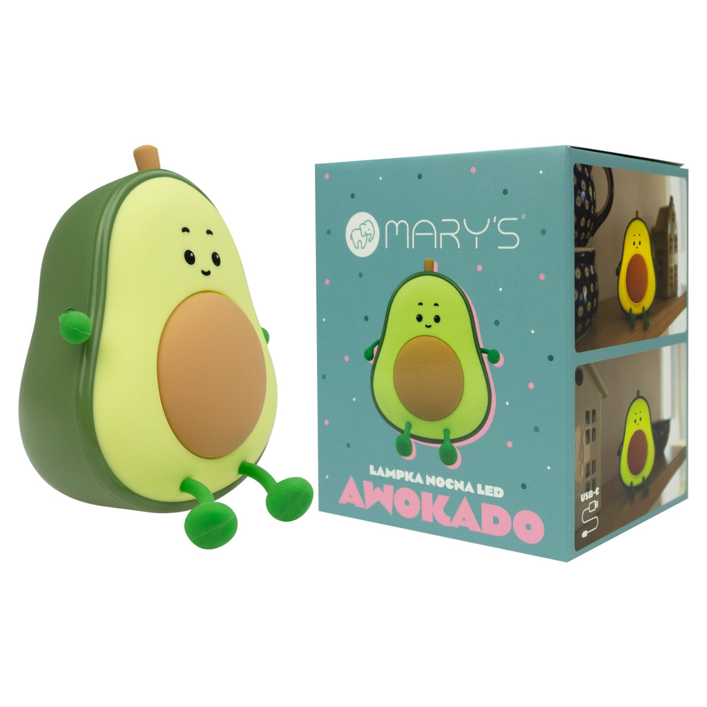 Mary's Led Night Lamp | Avocado