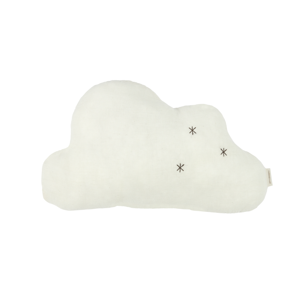 Nobodinoz Wabi Sabi Cloud cushion 37x25cm | Natural