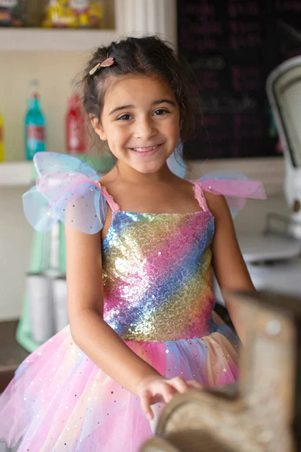 Great Pretenders Rainbow Fairy Dress | 5-6Y