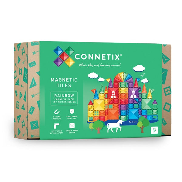 Connetix Tiles Rainbow Creative Pack EU I 102 pieces