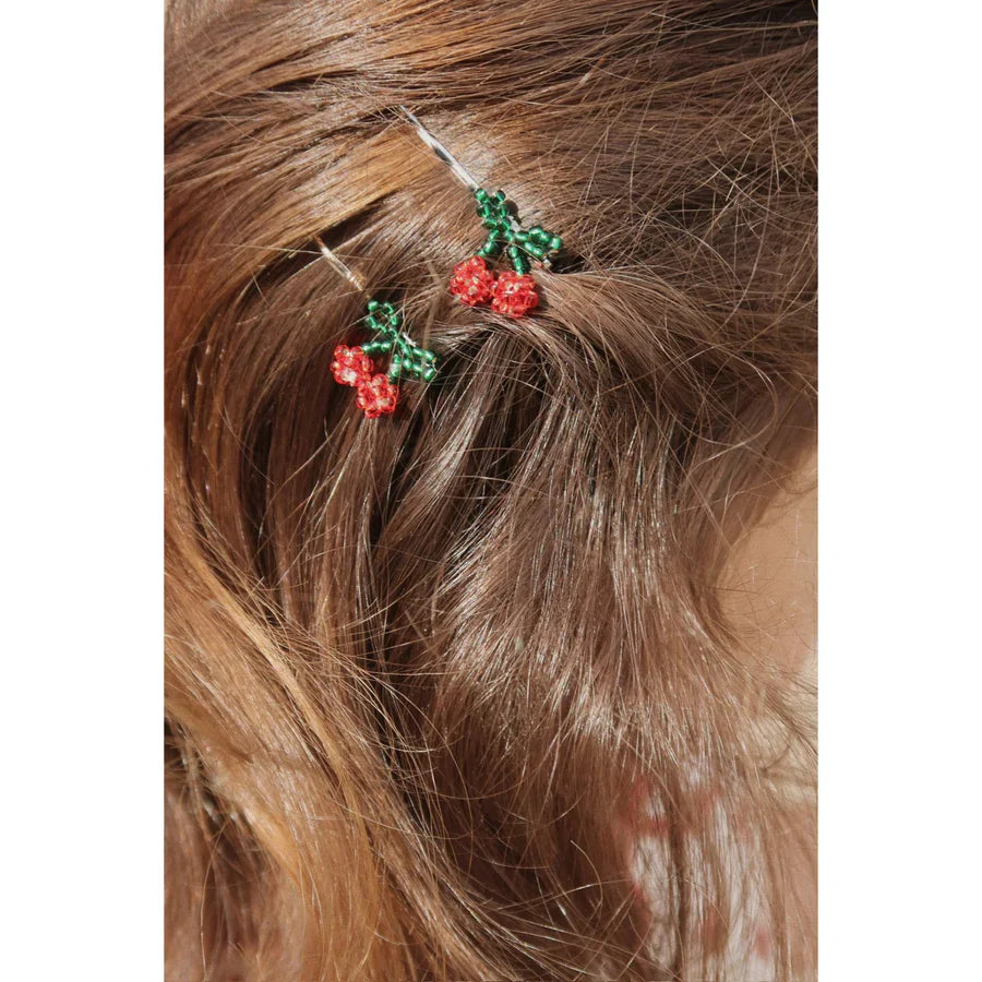 Konges Sløjd 4-Pack Hairpin | Cherries