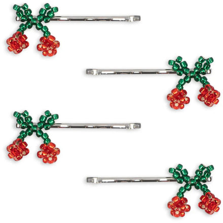Konges Sløjd 4-Pack Hairpin | Cherries