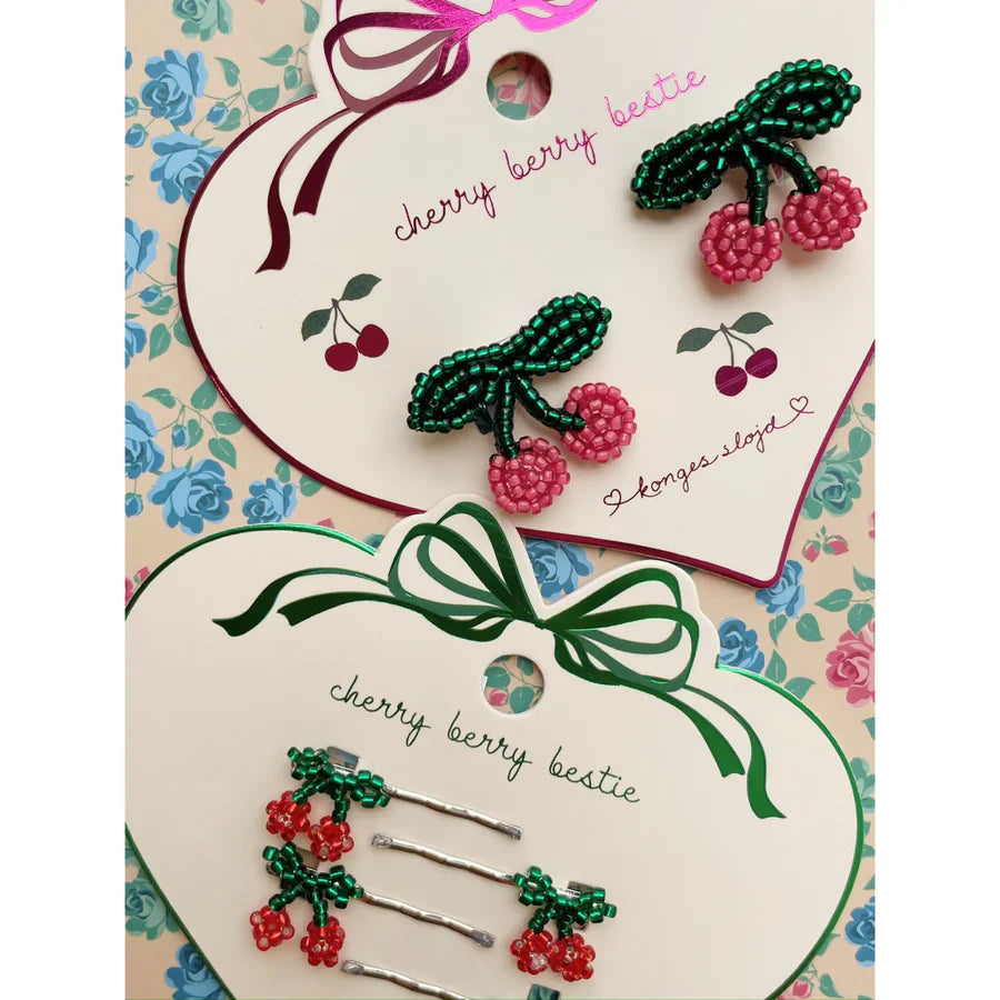 Konges Sløjd 4-Pack Hairpin | Cherries