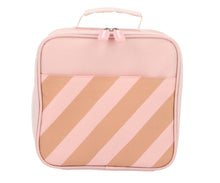 Monnëka Thermal Lunch Bag | Stripes Pink