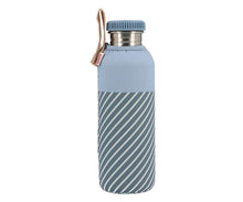 Tutete Drinking Bottle Cover Thermal | Blue Stripes