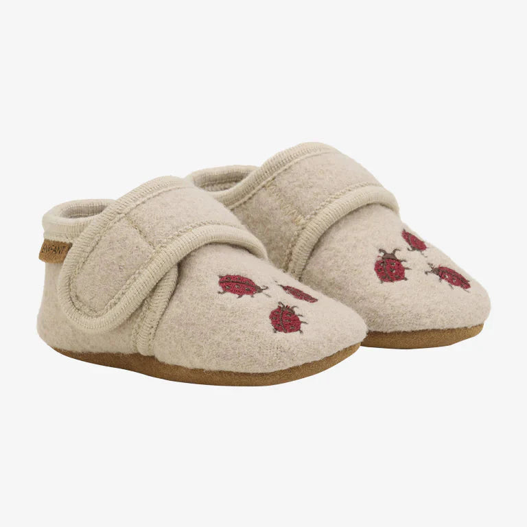 En Fant Baby Booties Wool | Moonlight Ladybug