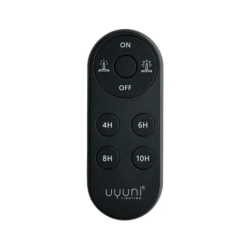 Uyuni Remote Control for LED Candle | Black