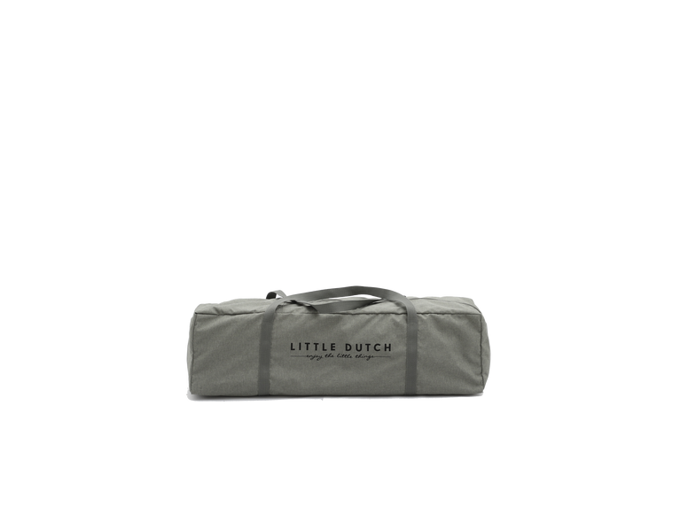 LIttle Dutch Travel bed in bag | Olive green