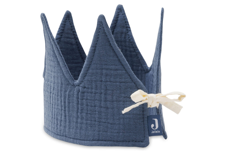 Jollein Birthday Crown 12x35cm | Jeans Blue