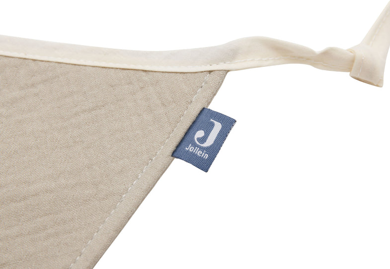 Jollein Bunting 200x17cm | Jeans Blue/Olive Green