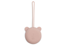 Jollein Silicone Pacifier Holder Ø7cm | Wild rose