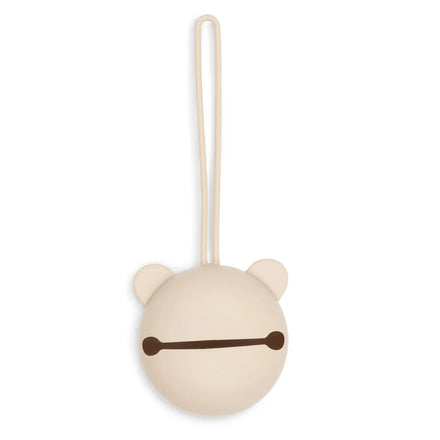 Jollein Silicone Pacifier Holder Ø7cm | Sand