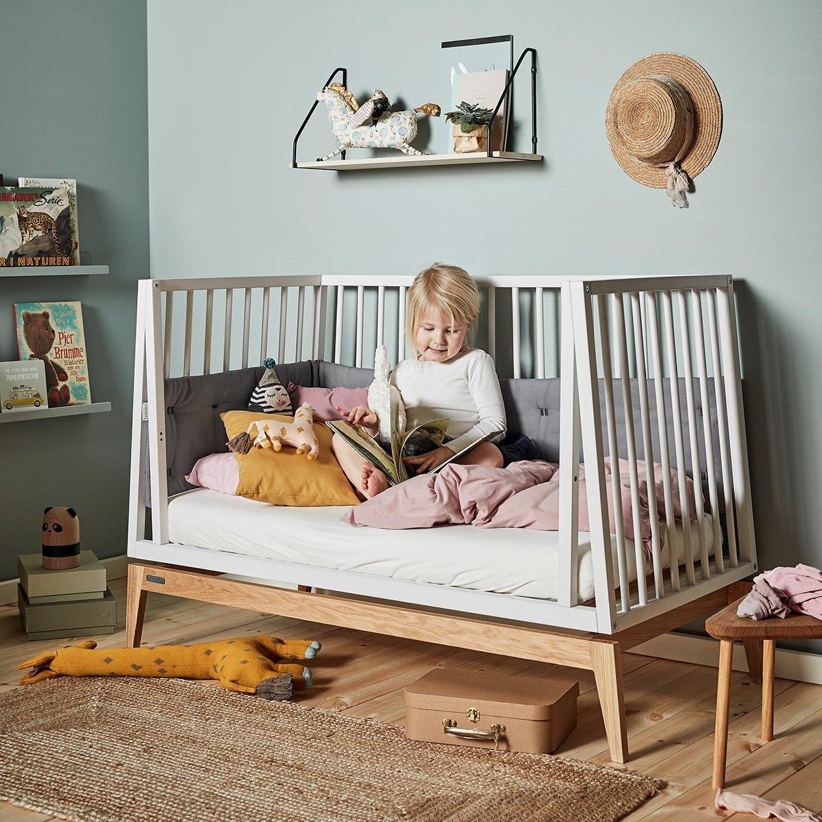 Leander Luna Baby bed 120x60cm | Grey