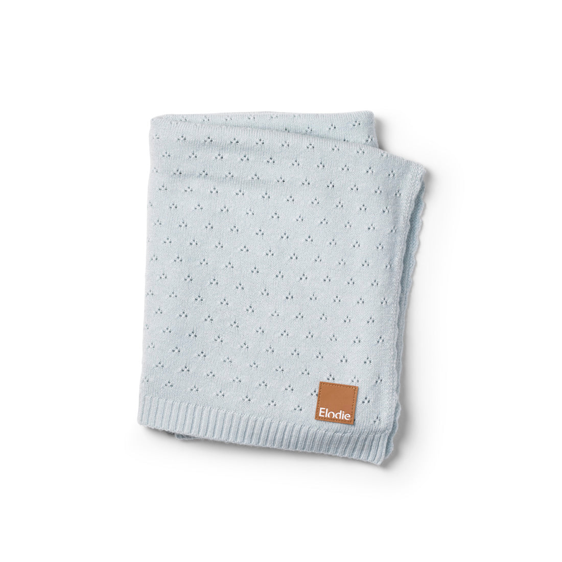 Elodie Details Pointelle Blanket 75x100cm | Bermuda Blue