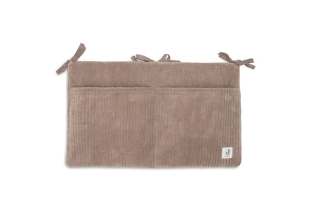 Jollein Box Storage Bag Organizer Cloudy Rib | Milky Coffee