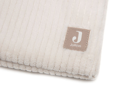 Jollein Box Storage Bag Organizer Cloudy Rib | Oatmeal