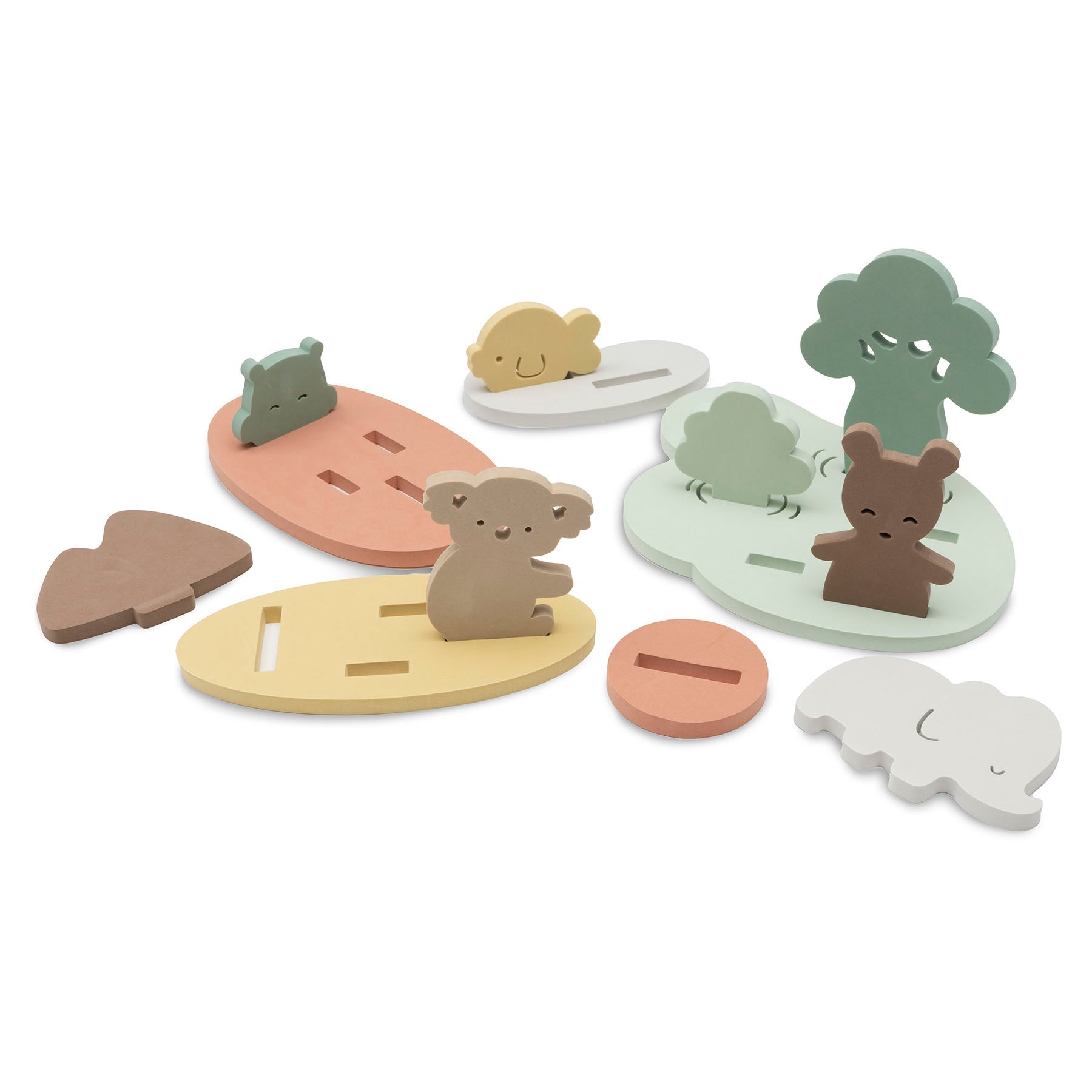 Jollein Bath Playset Foam Kangaroots