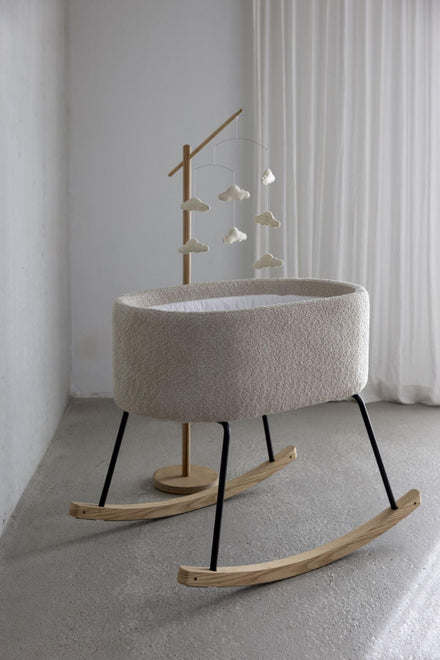 Quax Rocking Crib De Luxe | Sheep