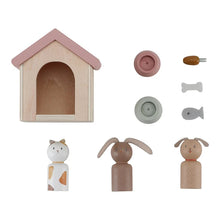 Little Dutch Doll House Play Set | Pets 9-piece