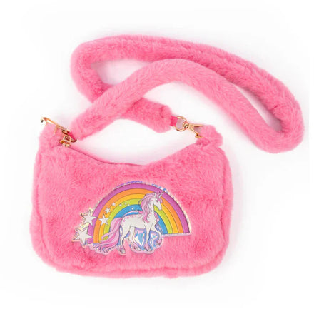 Great Pretenders Rainbow Cuddle Crossbody Bag | Pink