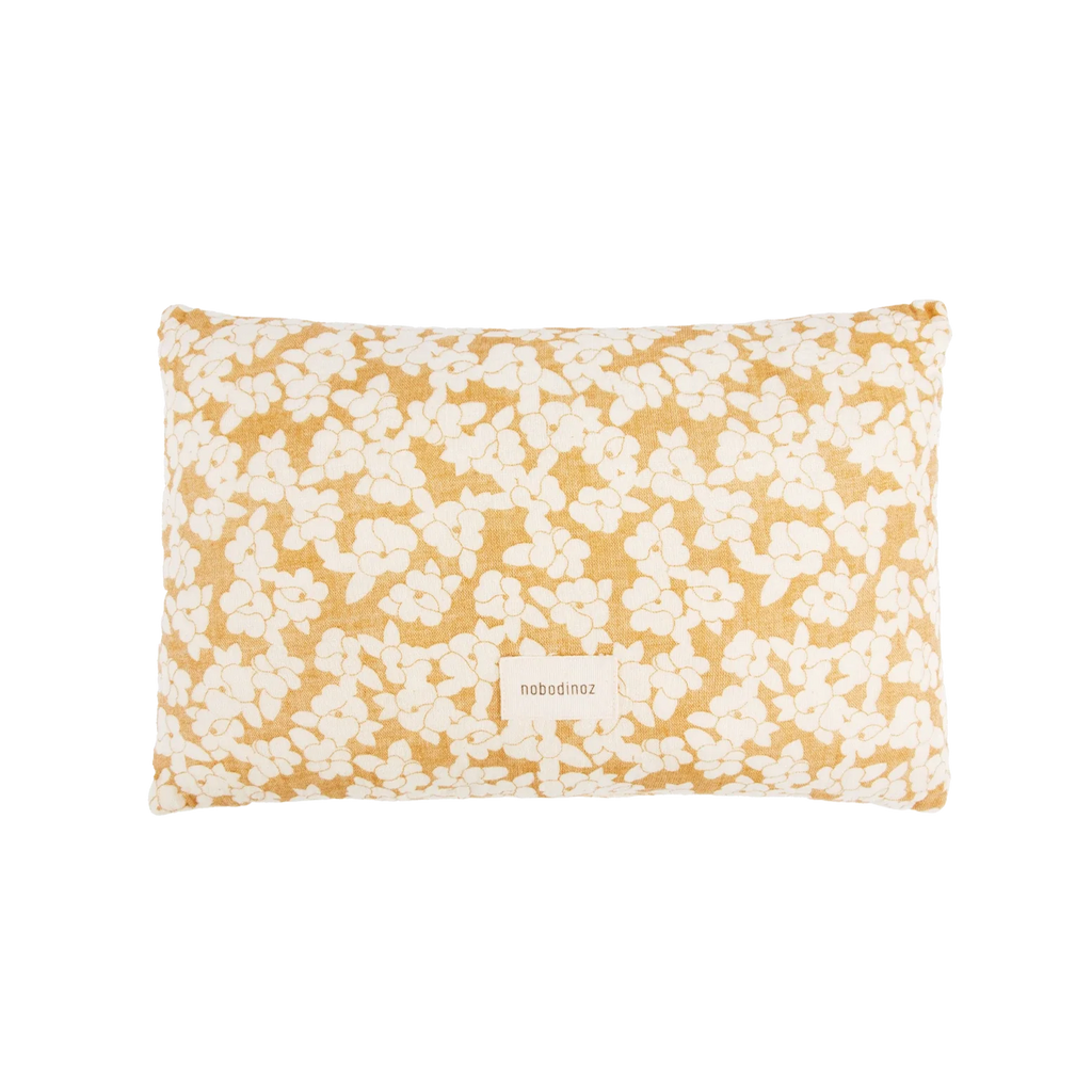 Nobodinoz Wabi Sabi Rectangular Cushion 35x23cm | Golden Brown