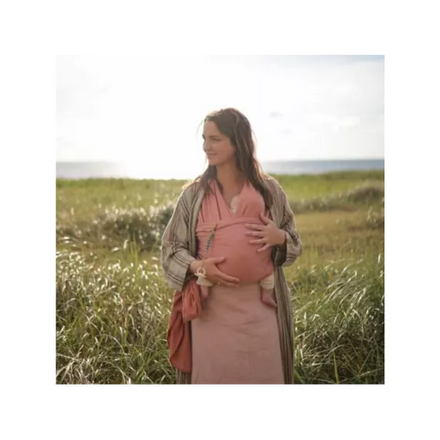 Mushie Baby Wrap baby sling | Cedar