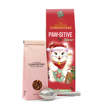 CuriosiTeas Giftbox | Lucky Christmas Cat