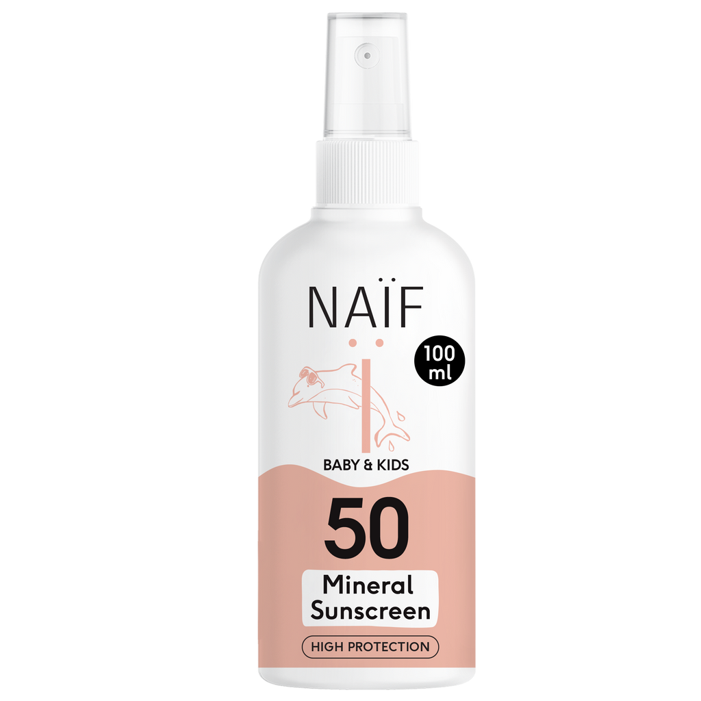 Naïf Mineral Sunscreen Spray For Baby & Kids SPF50 | 100ml