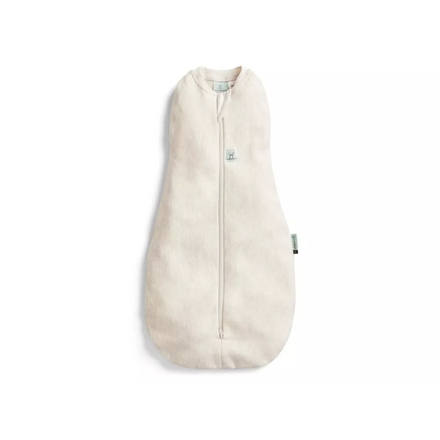 Ergopouch Cocoon Swaddle Sleeping Bag 62 cm Tog 0.2 | Oatmeal Marle