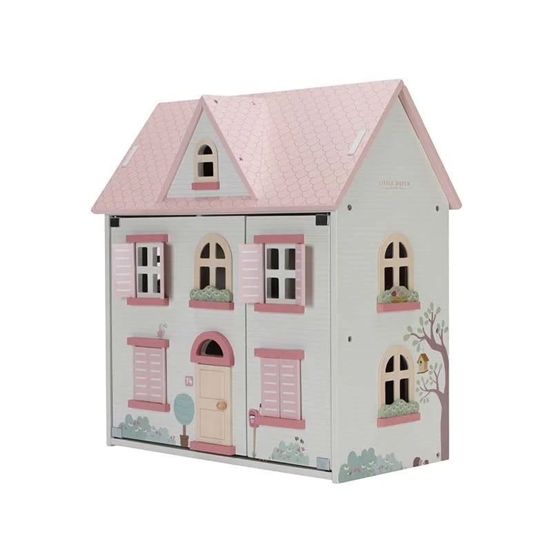 Little Dutch Wooden Doll House Medium FSC | Pink