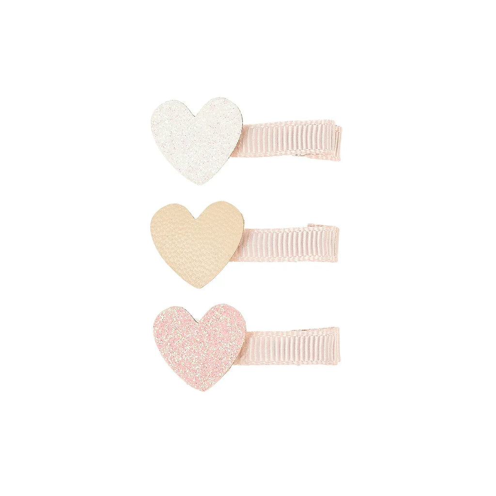 Souza Hair Clips 3 Pieces | Bracha Pastel Heart