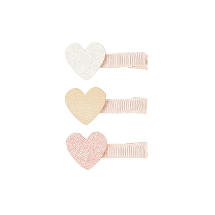 Souza Hair Clips 3 Pieces | Bracha Pastel Heart