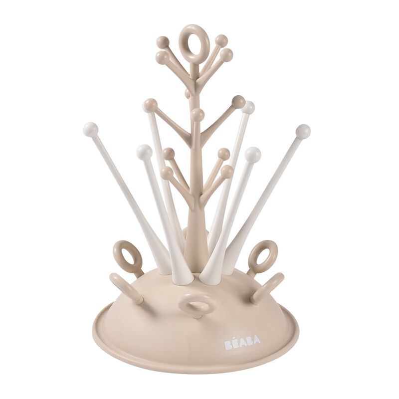 Béaba Dish Rack Baby Bottles | Clay - Earth