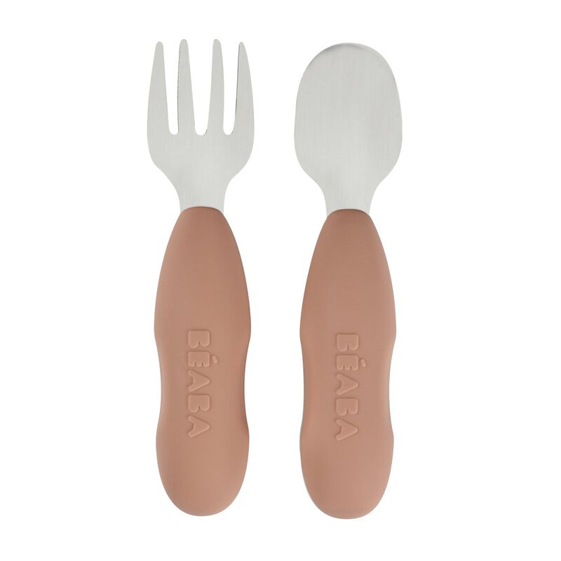 Béaba Set 2 Pre-Cutlery | Praline