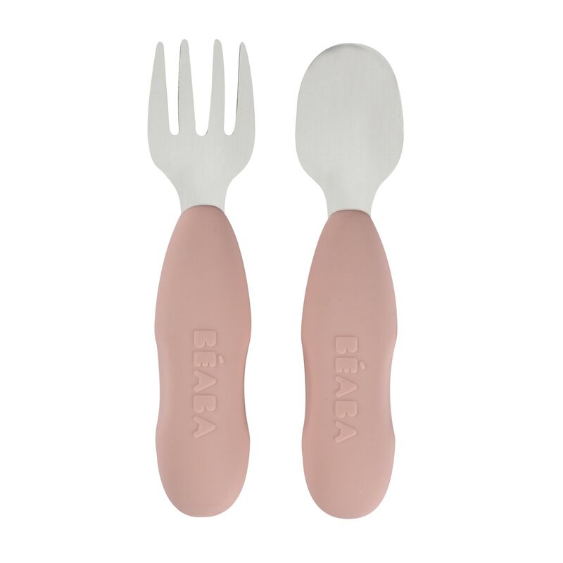 Béaba Set 2 Pre-Cutlery | Cotton Candy