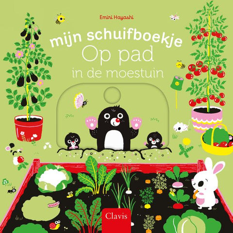 Clavis my sliding Book | On the road in the vegetable garden