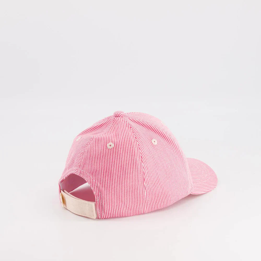 Chamaye Cap Adults | Drama Queen Fuschia Stripped