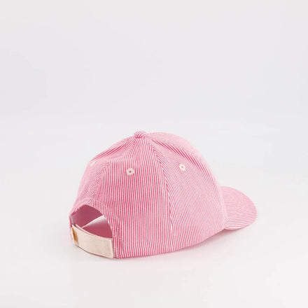 Chamaye Cap Adults | Drama Queen Fuschia Stripped
