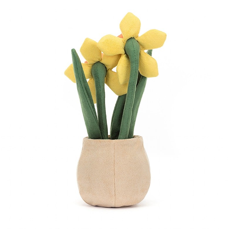 Jellycat Cuddly Amuseable Daffodil Pot | 29x11cm