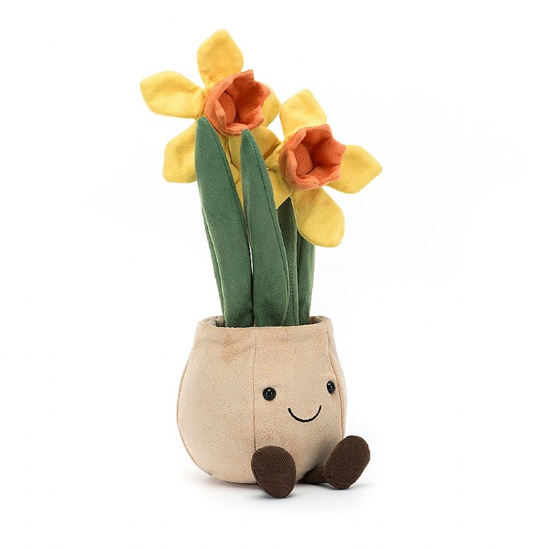 Jellycat Cuddly Amuseable Daffodil Pot | 29x11cm