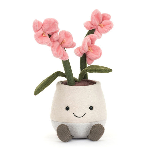 Jellycat Cuddly Toy Amuseable Pink Orchid |  25cm