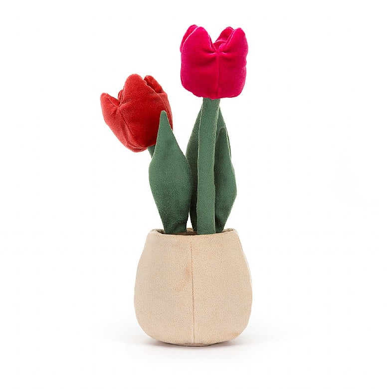 Jellycat Cuddly Amuseable Tulip Pot | 30x11cm