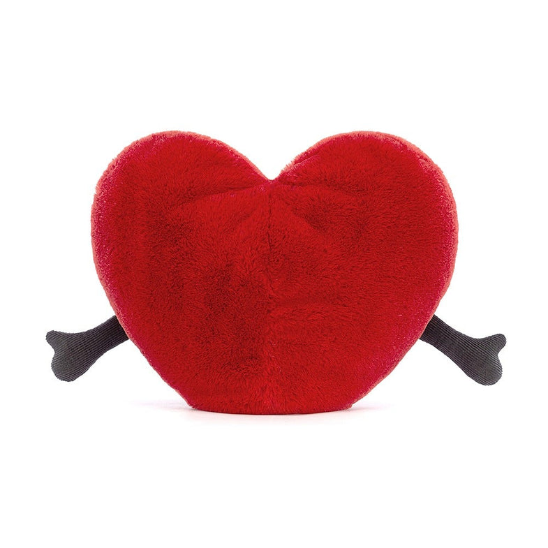 Jellycat Cuddly Amuseable Red Heart | 17x19cm