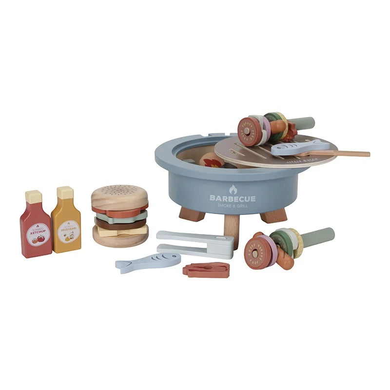 Little Dutch Barbecue Toy Set Wooden Play Set