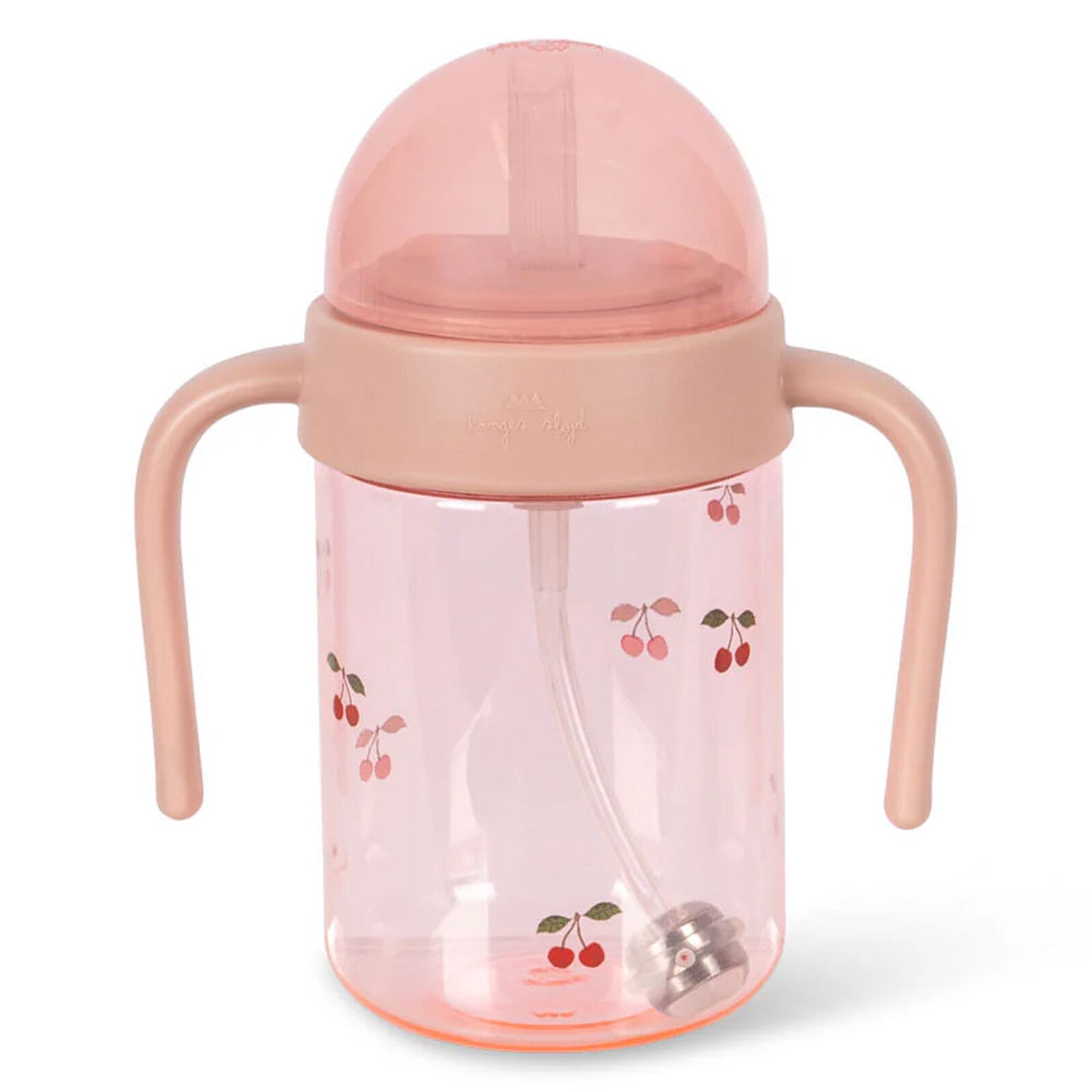 Konges Sløjd Drinking Bottle with Handles | Cherry Blush