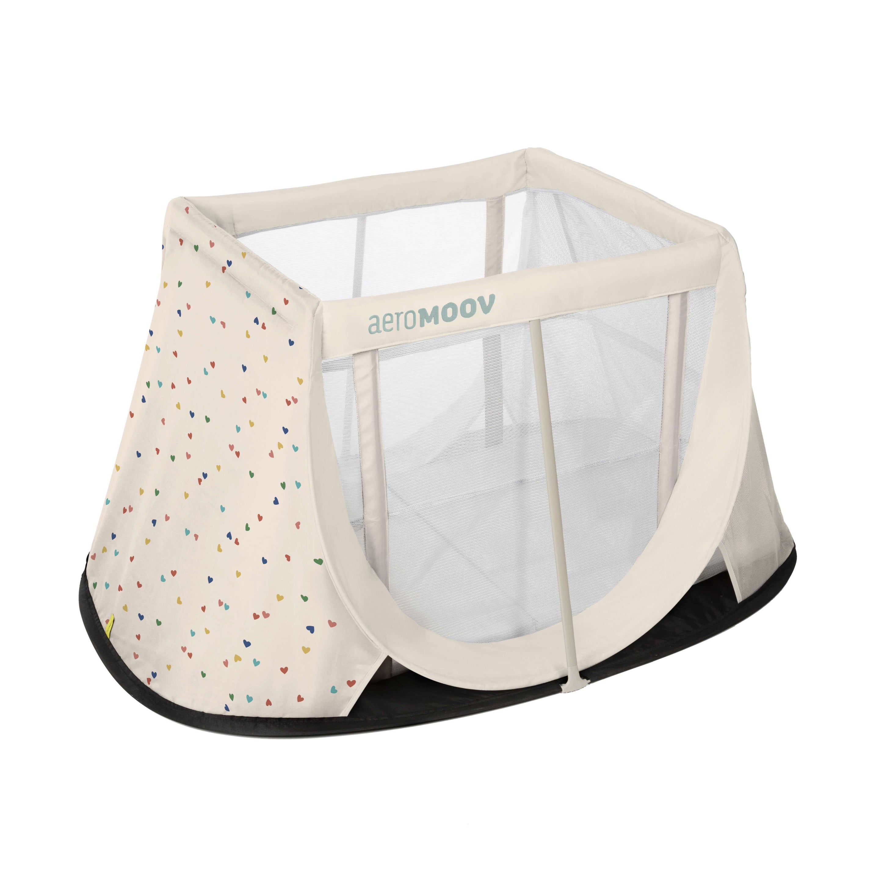 AeroMoov Instant Travel Cot | Confetti Hearts